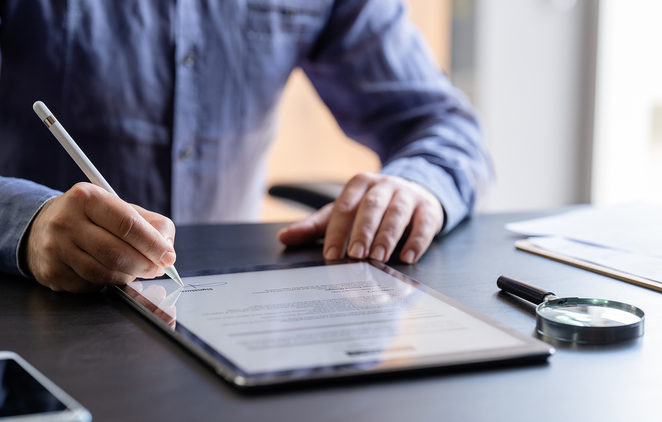 assinatura de contrato online